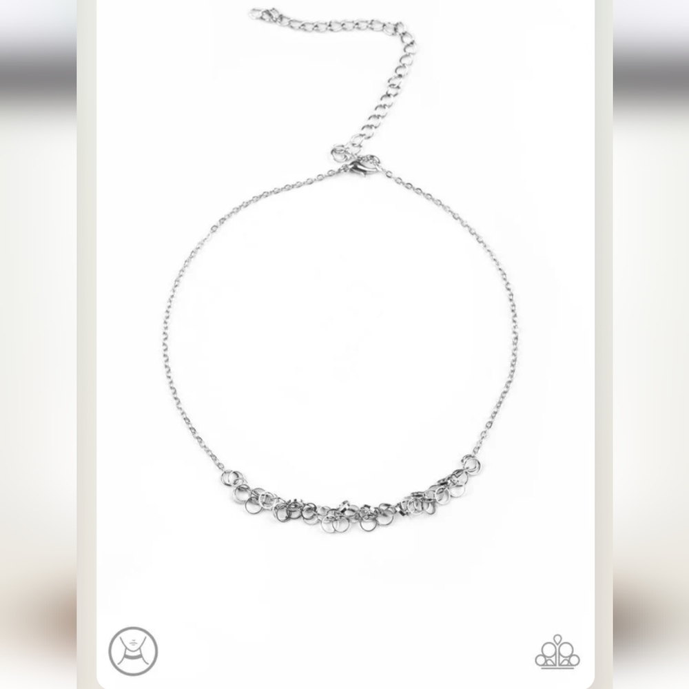 Cat Got Your Tongue? - Silver Necklace Fashion Jewelry Paparazzi